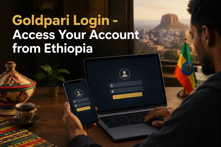 Goldpari Login - Access Your Account from Ethiopia